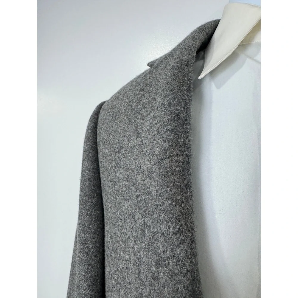 J. Crew Men Grey Ludlow Blazer Jacket Wool Elbow Patches 38S